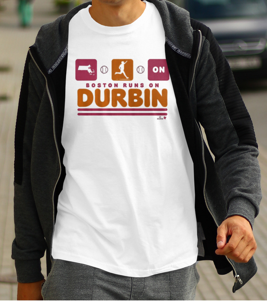 Boston Runs On Durbin Massachusetts Running T-Shirt