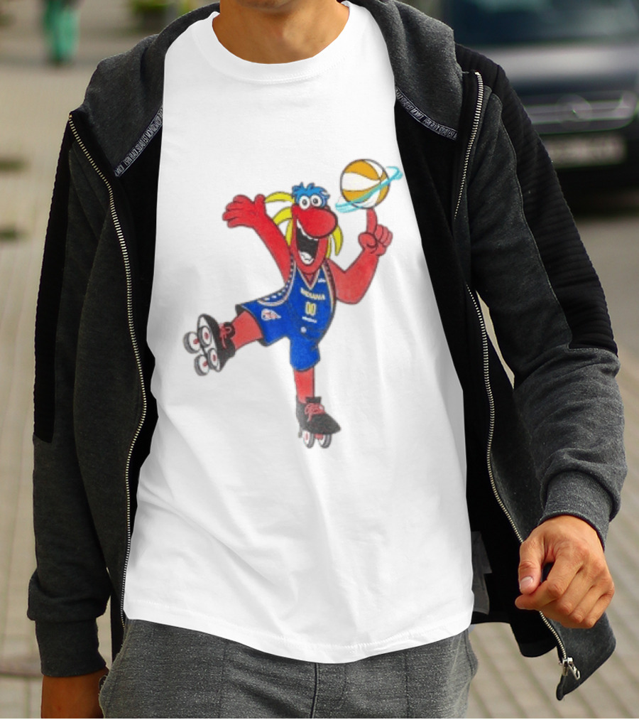 Freddy Fever Indiana 00 WNBA Roller Skating T-Shirt