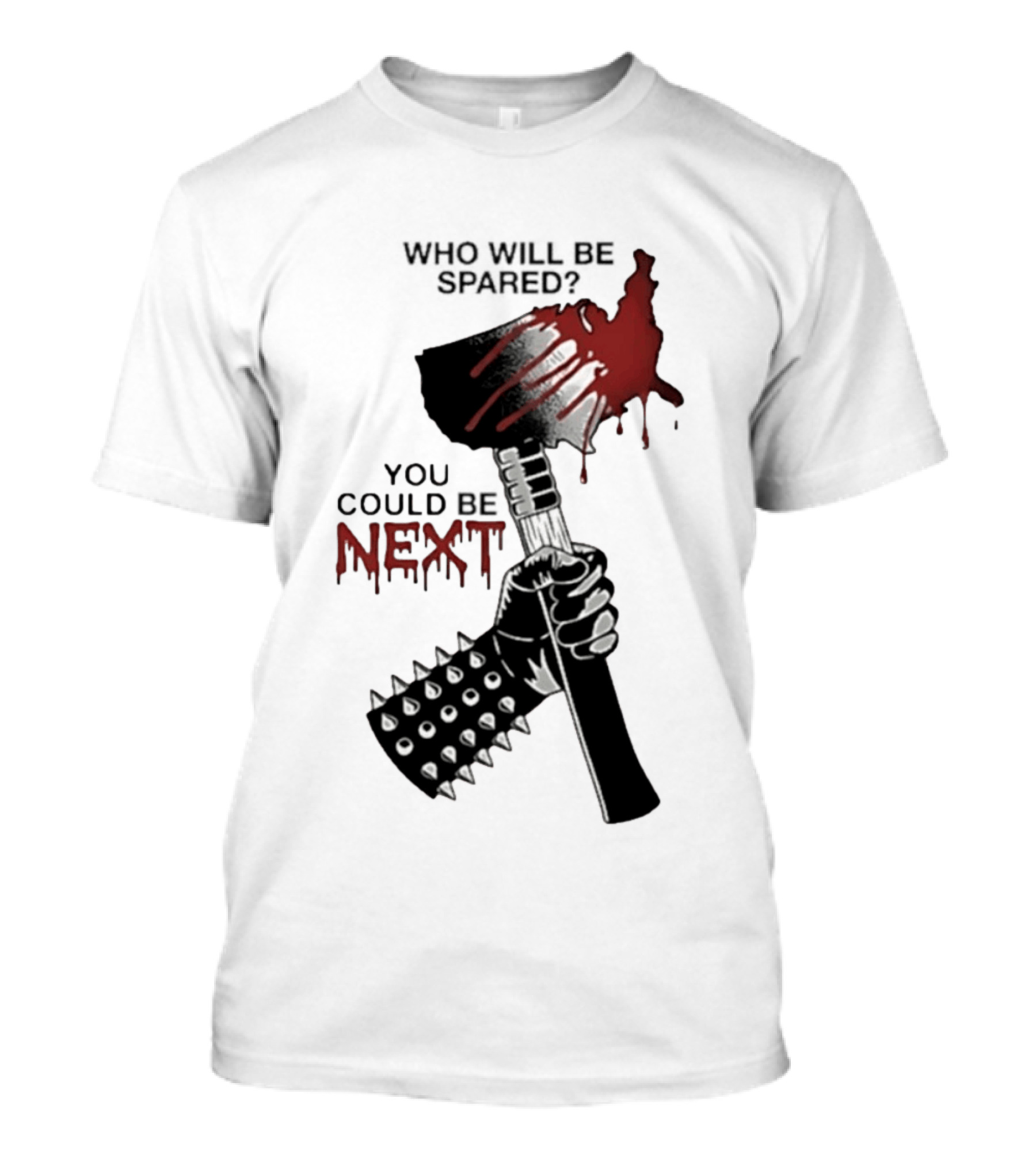 United States Map Axe Who Will Be Spared You Could Be Next T-Shirt