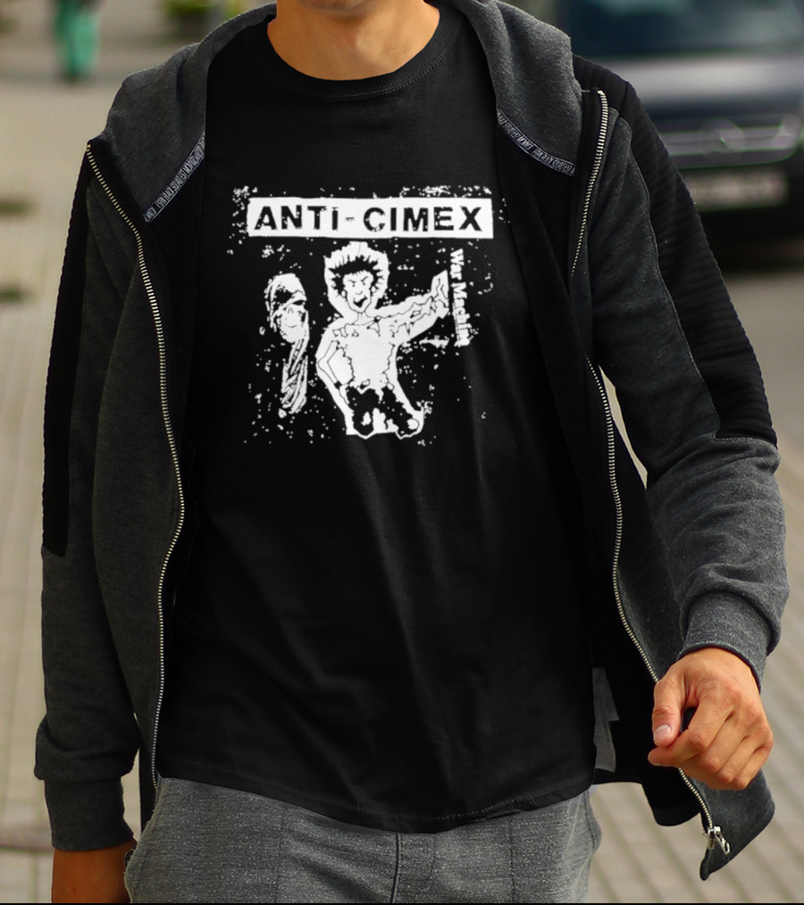 Anti Cimex War Machine Swedish Hardcore Punk T-Shirt