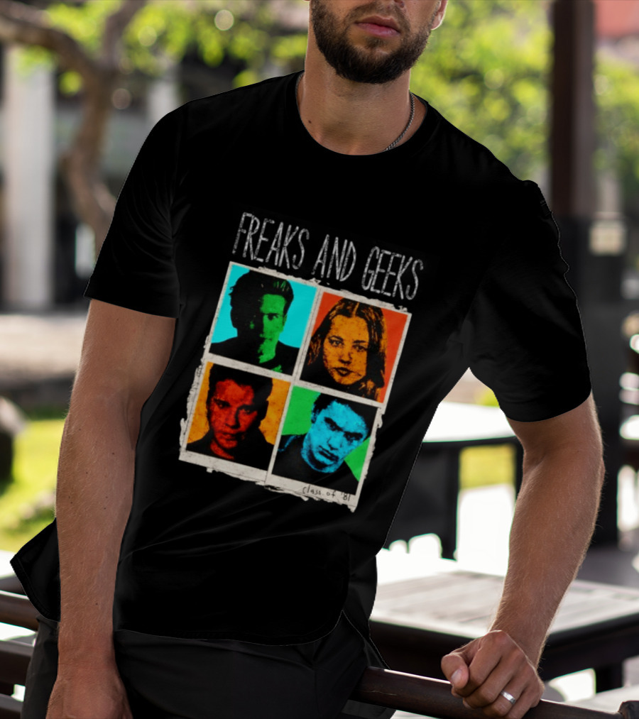 Freaks And Geeks Class Of 81 TV Show Cult Classic Character Portraits T-Shirt