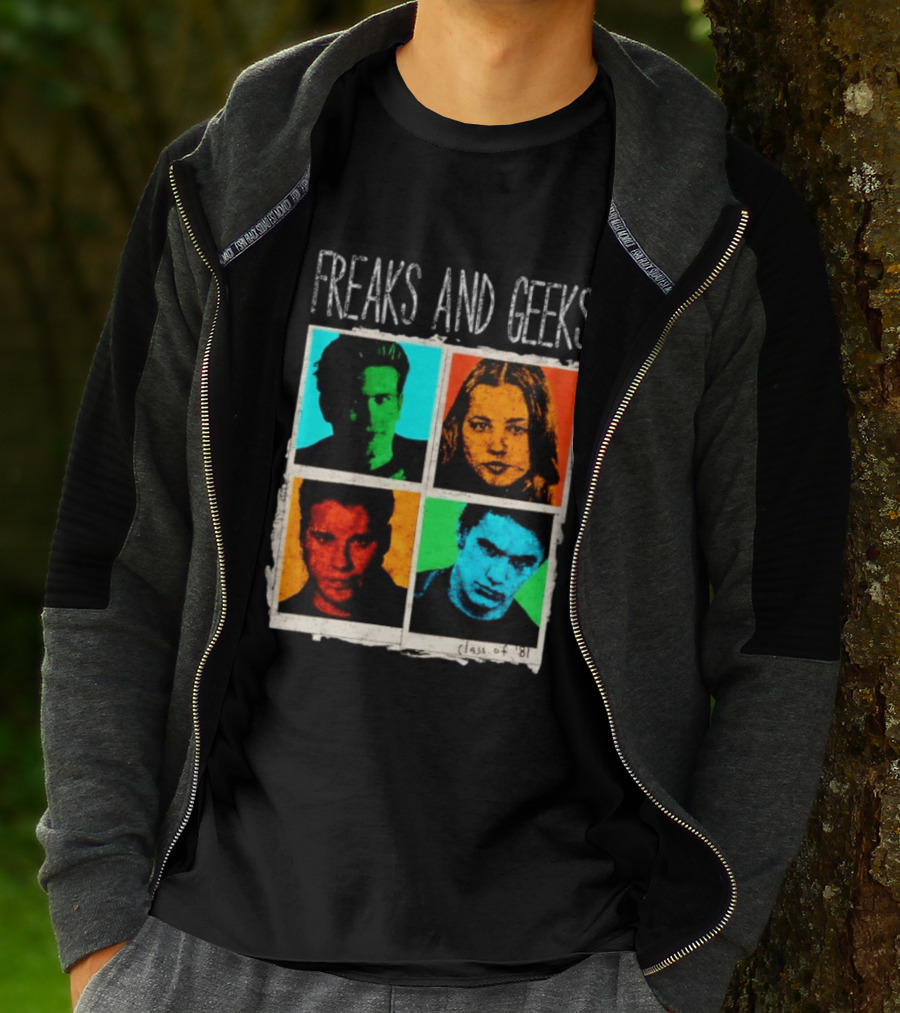Freaks And Geeks Class Of 81 TV Show Cult Classic Character Portraits T-Shirt
