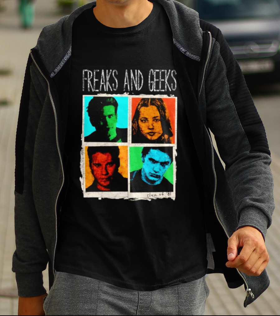 Freaks And Geeks Class Of 81 TV Show Cult Classic Character Portraits T-Shirt