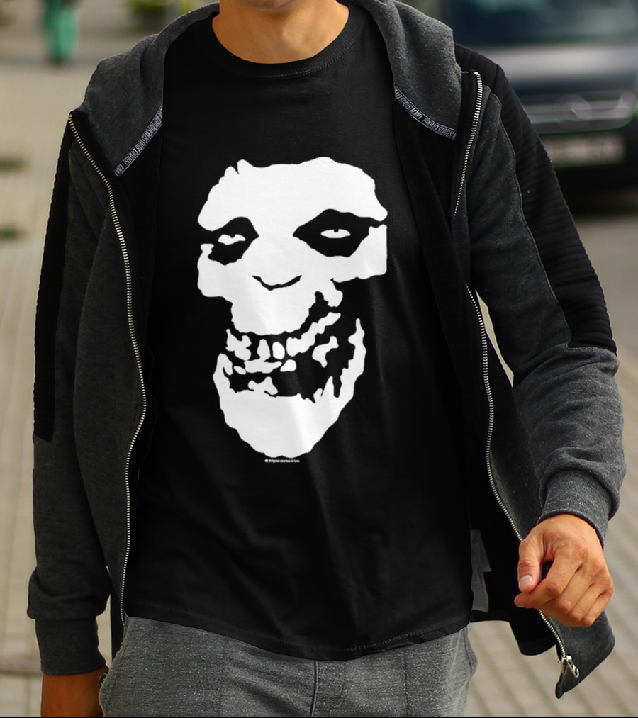 Halftime A Bathing Ape Misfits Fiend Skull T-Shirt
