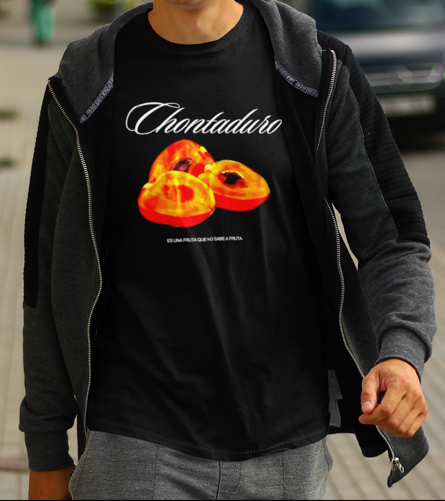 Chontaduro Es Una Fruta Que No Sabe A Fruta With Vibrant Fruit T-Shirt