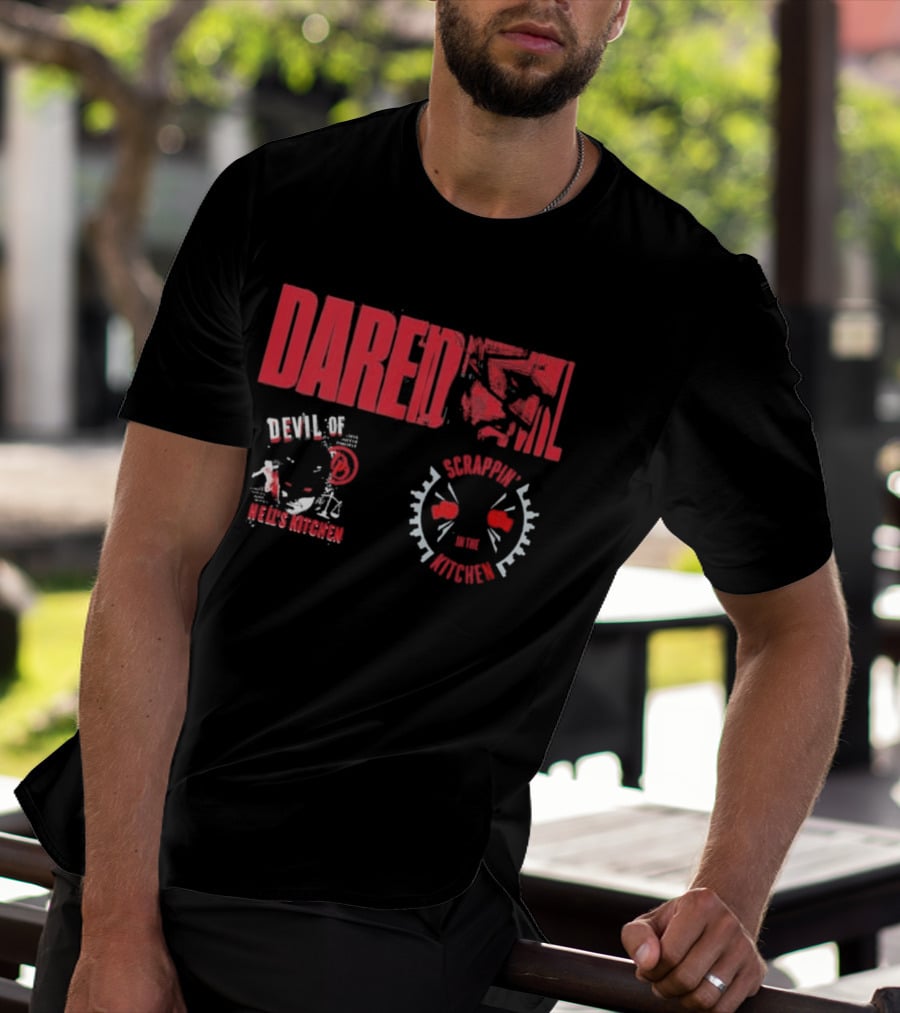 DAREDEVIL Devil Of Hell's Kitchen Scrappin T-Shirt