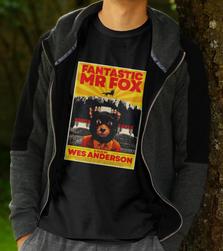 Fantastic Mr Fox Wes Anderson Film Boggis Bunce Bean Be An Animal T-Shirt