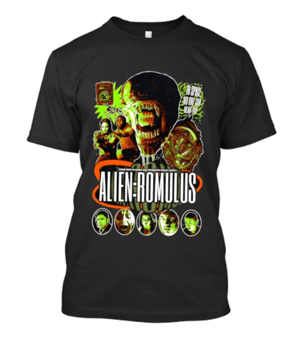 Alien Romulus Horror In Space No One Can Hear You T-Shirt