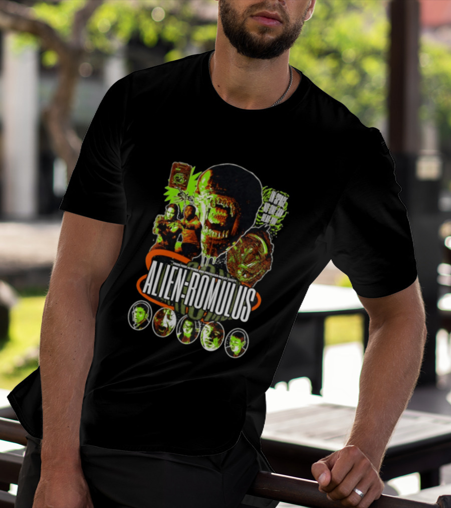 Alien Romulus Horror In Space No One Can Hear You T-Shirt