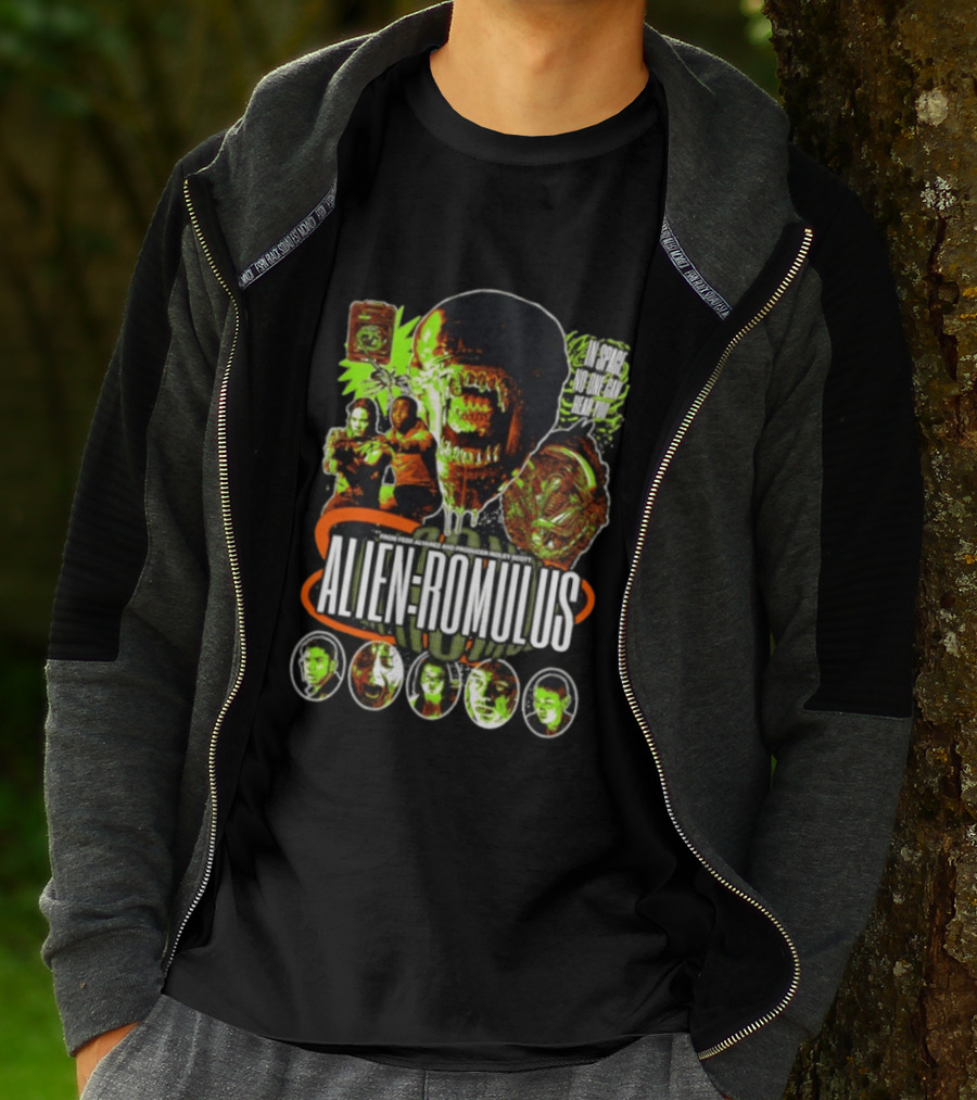 Alien Romulus Horror In Space No One Can Hear You T-Shirt