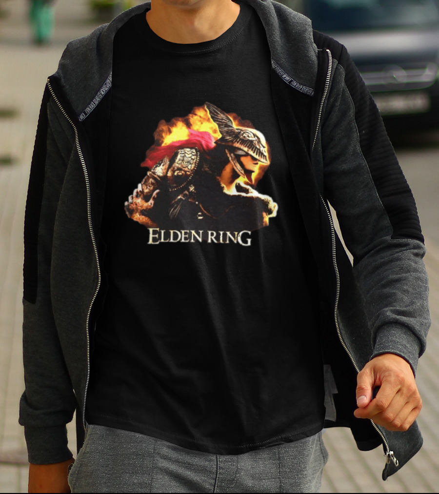 Elden Ring Malenia Blade Of Miquella Two Sided Gaming Warrior T-Shirt