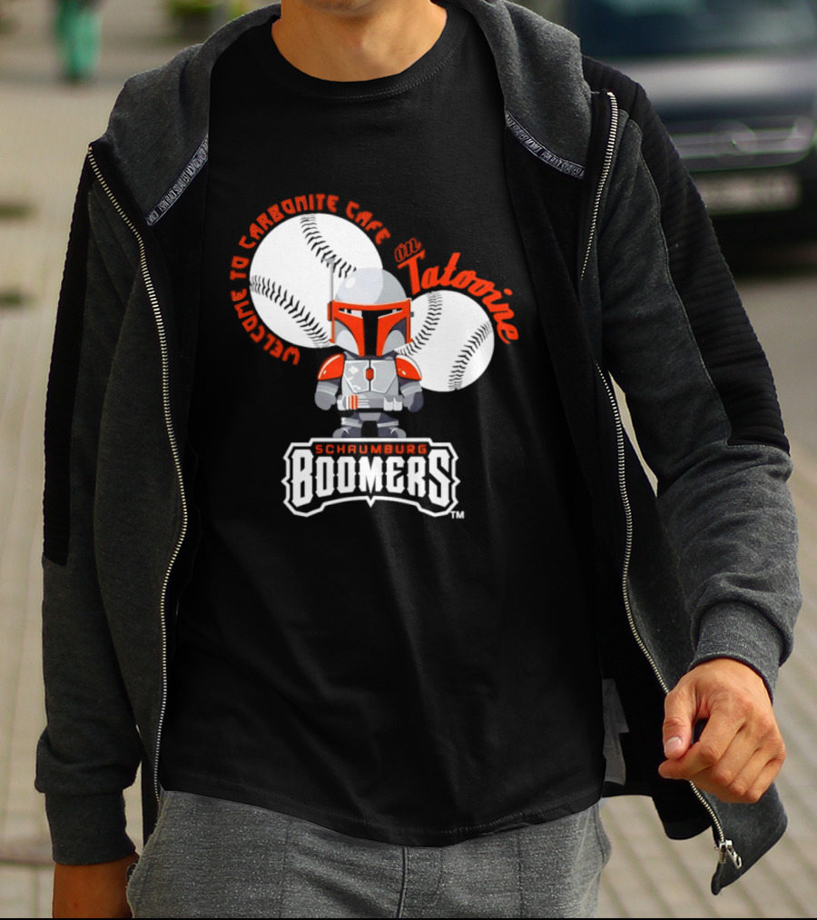 Schaumburg Boomers Welcome To Carbonite Cafe On Tatooine T-Shirt