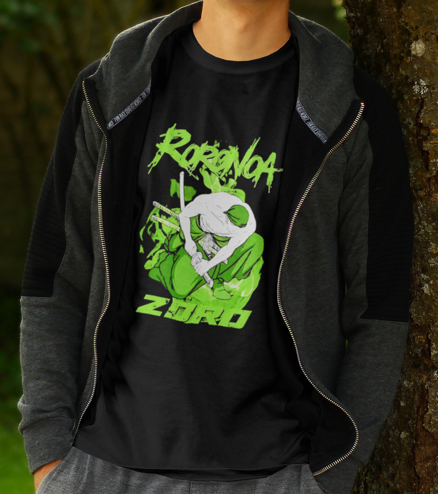 Roronoa Zoro Tonal One Piece Anime T-Shirt
