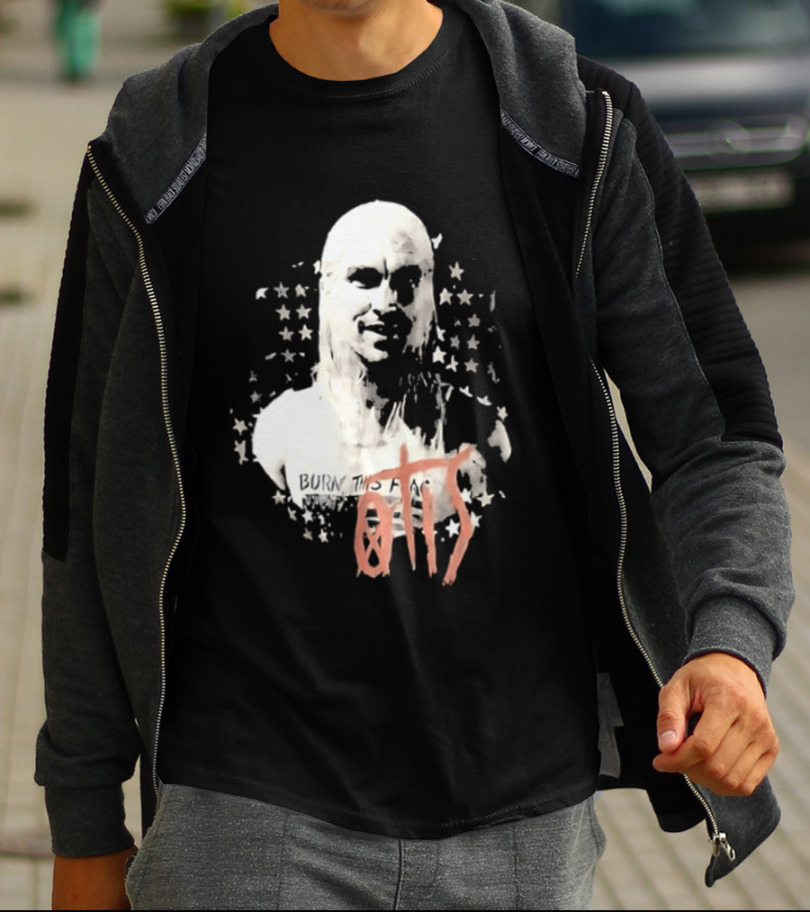 House Of 1000 Corpses Otis Rob Zombie Stars 2 Sided T-Shirt