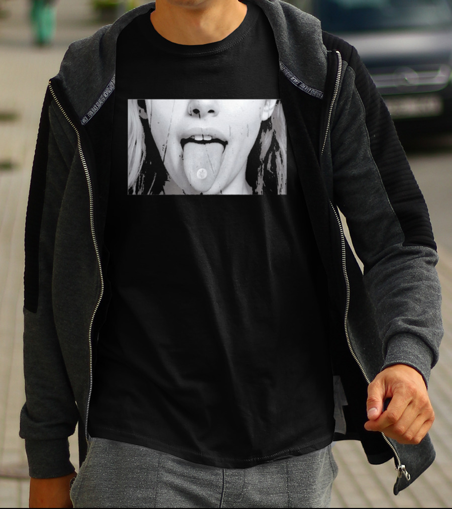 Ouija Macc Sunken Church Omen Acid Tab Tongue T-Shirt