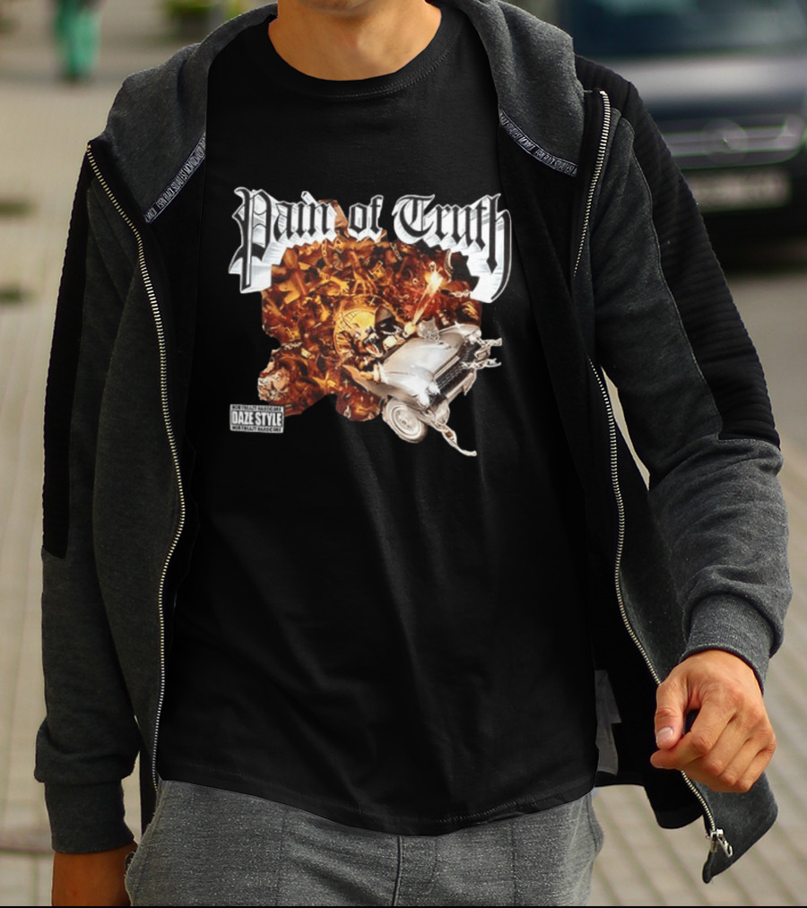 Pain Of Truth Daze Style Work Visuals T-Shirt