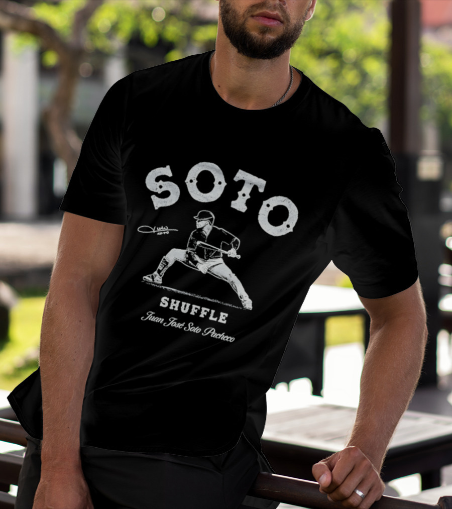 Soto Shuffle Juan Jose Soto Pacheco Baseball T-Shirt