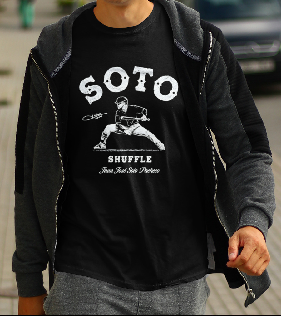 Soto Shuffle Juan Jose Soto Pacheco Baseball T-Shirt