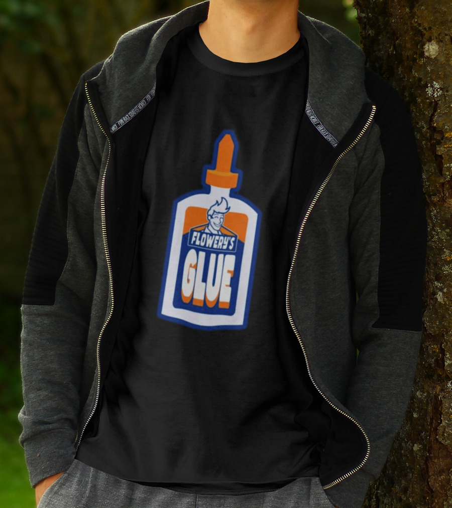 Paperboxmart Shop Flowery's Glue Hey Guys I Found A Glue T-Shirt