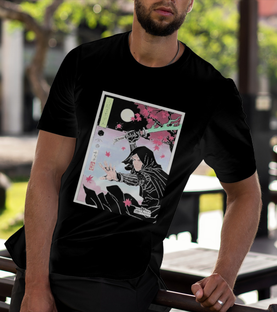Star Wars Celebration Japan 2025 Luke Skywalker Samurai Art Final Reveal T-Shirt