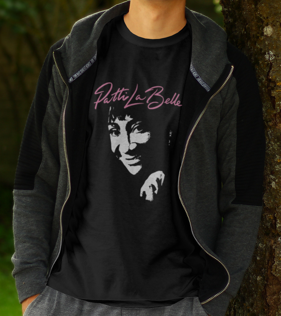 Patti LaBelle Signature Pink Name White Face T-Shirt