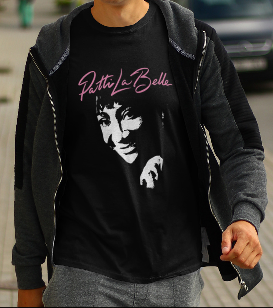 Patti LaBelle Signature Pink Name White Face T-Shirt