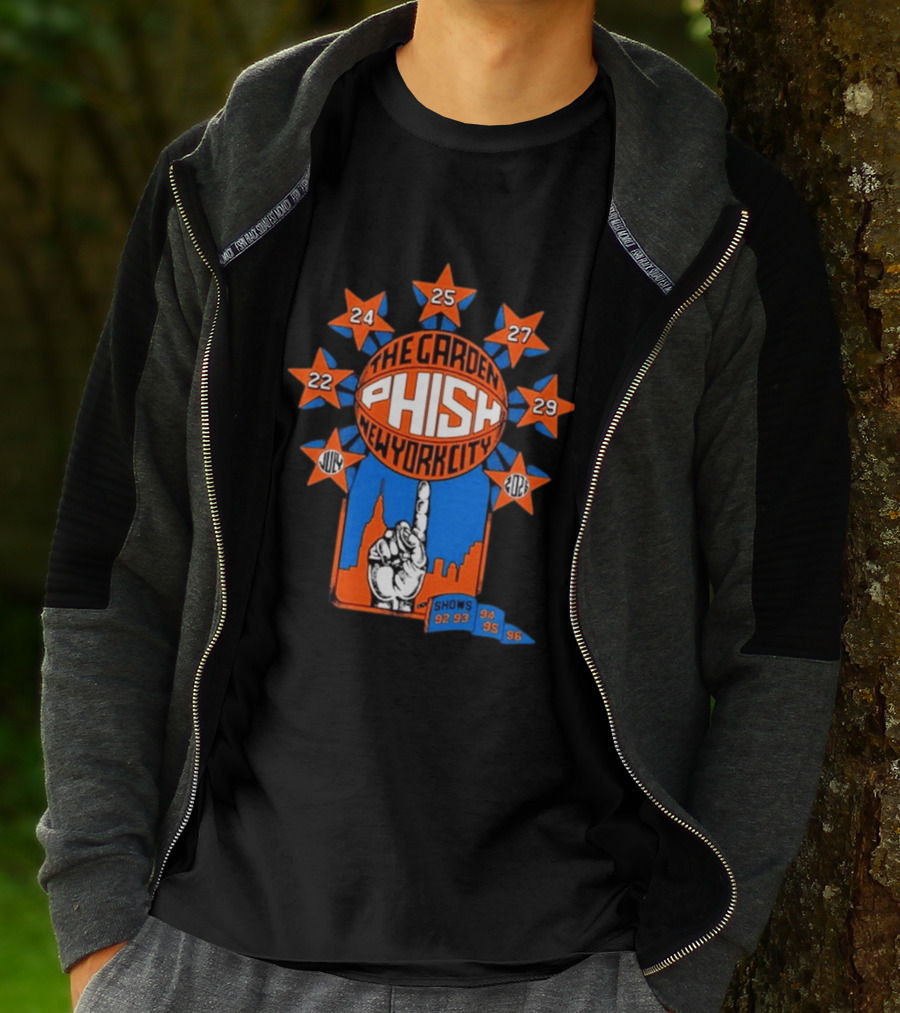 Phish The Garden July 2026 New York City Shows 92 93 94 95 96 T-Shirt