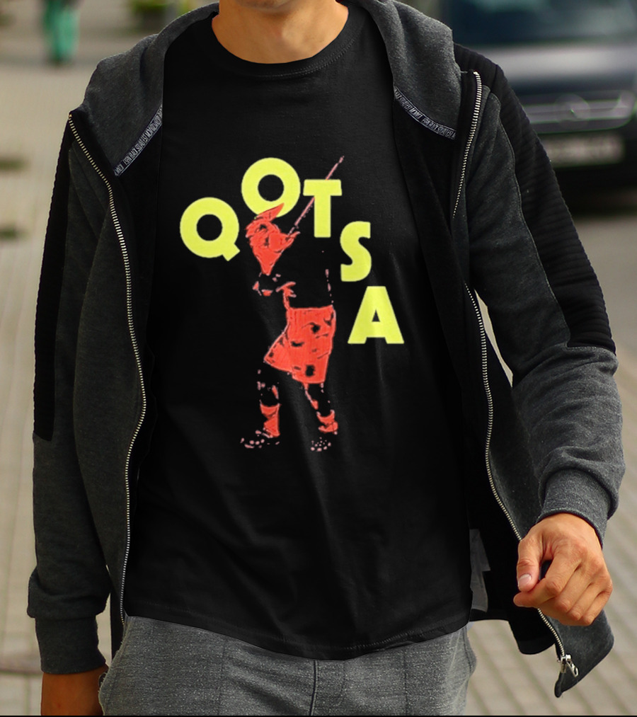 Queens Of The Stone Age QOTSA Executioner Bold Red Yellow T-Shirt