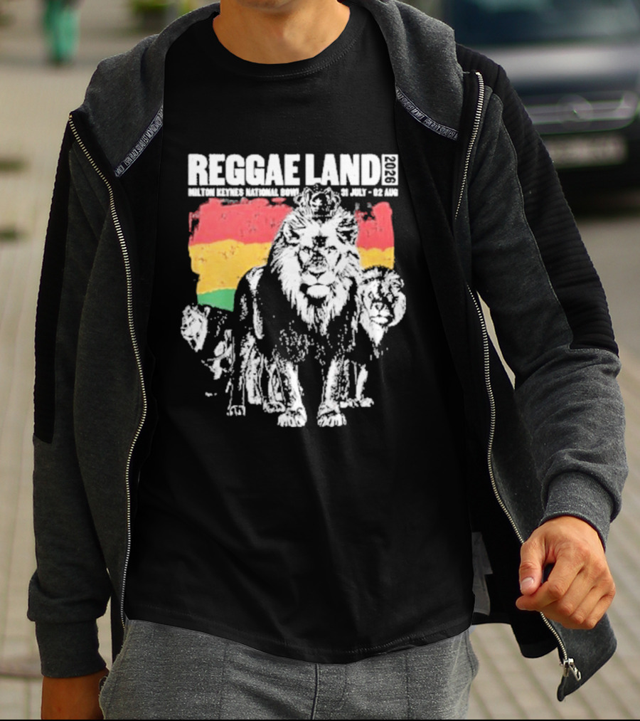 Reggae Land 2023 Lion Pride Wolverhampton 29 July 30 July T-Shirt