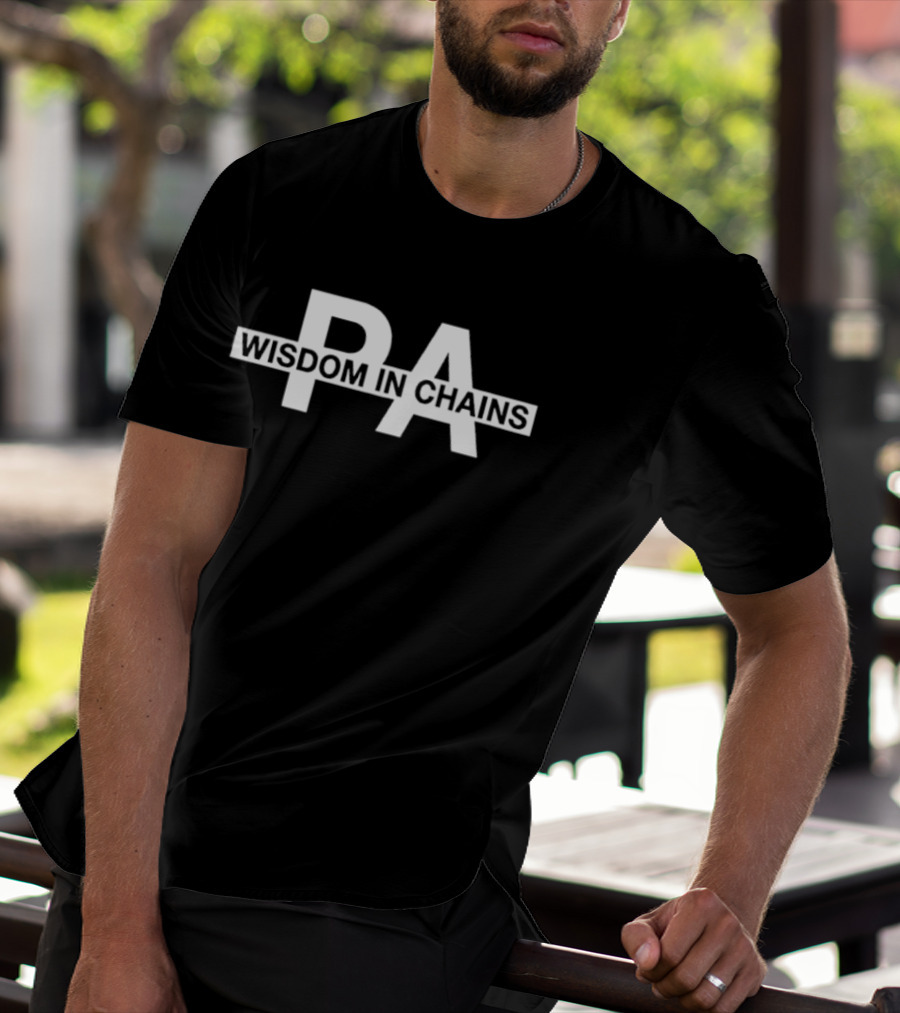 PA Wisdom In Chains Hardcore Punk Band T-Shirt