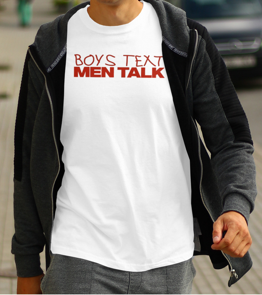 Boys Text Men Talk T-Shirt