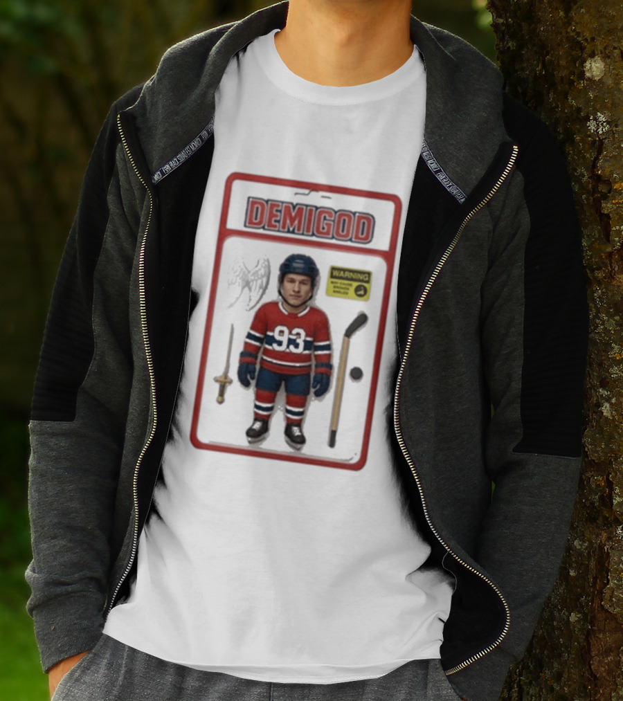 Demigod Warning Ivan Demidov 93 Montreal Canadiens T-Shirt