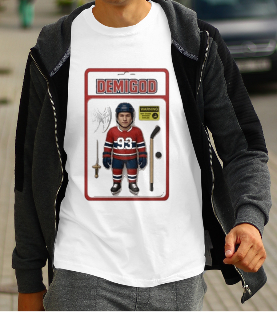 Demigod Warning Ivan Demidov 93 Montreal Canadiens T-Shirt