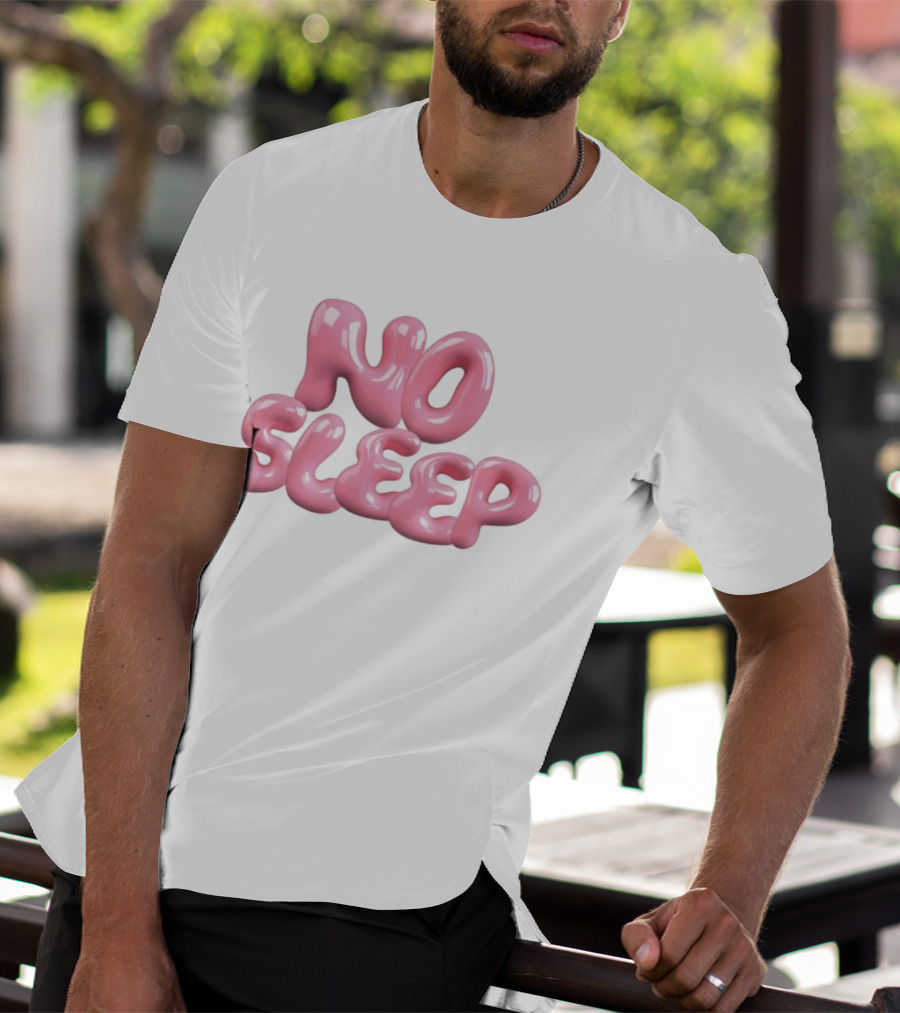 No Sleep Insomnia Exhausted Night Owl Aesthetic Drift Off Tired Mood T-Shirt