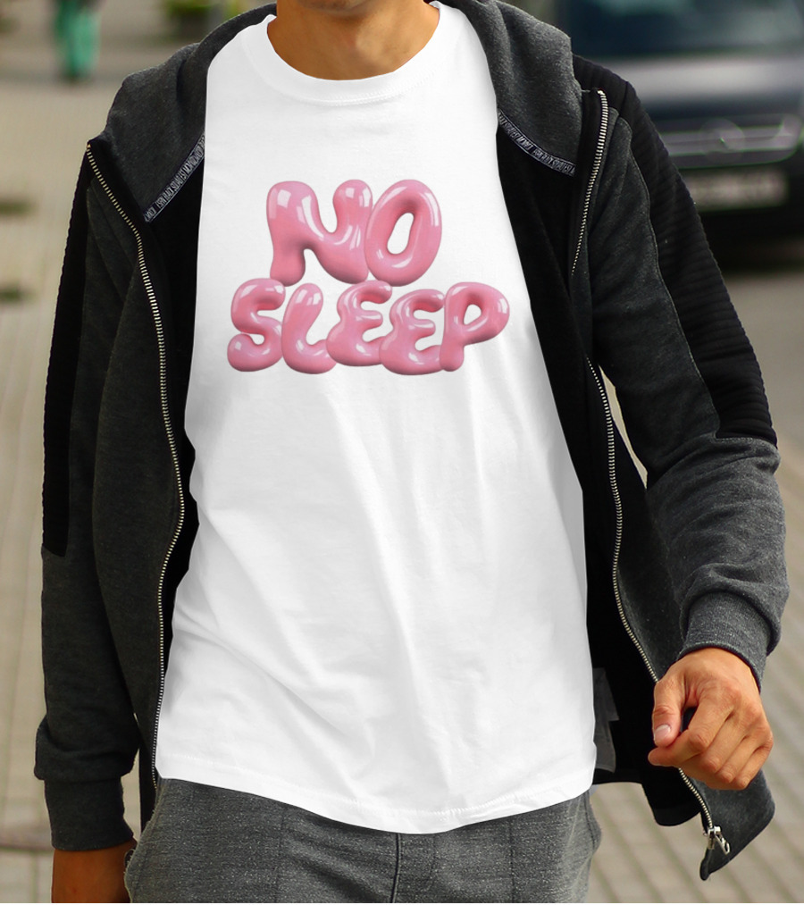 No Sleep Insomnia Exhausted Night Owl Aesthetic Drift Off Tired Mood T-Shirt