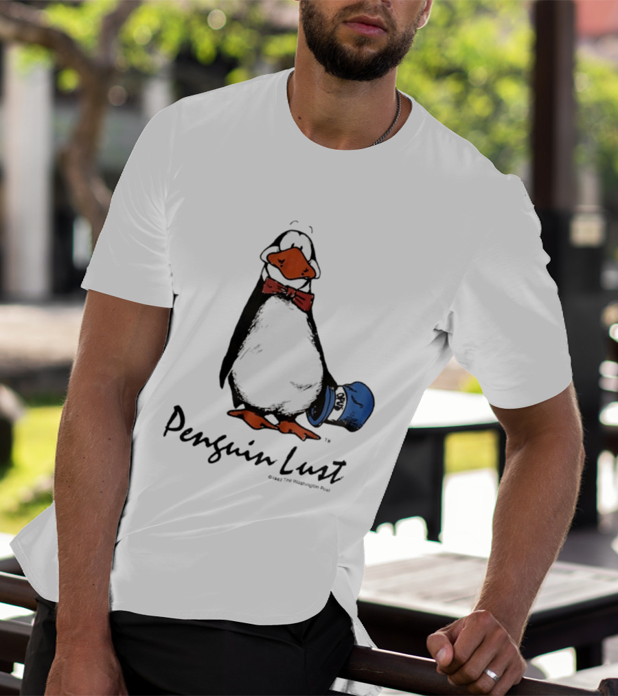 Opus The Penguin Lust 1983 Washington Post T-Shirt