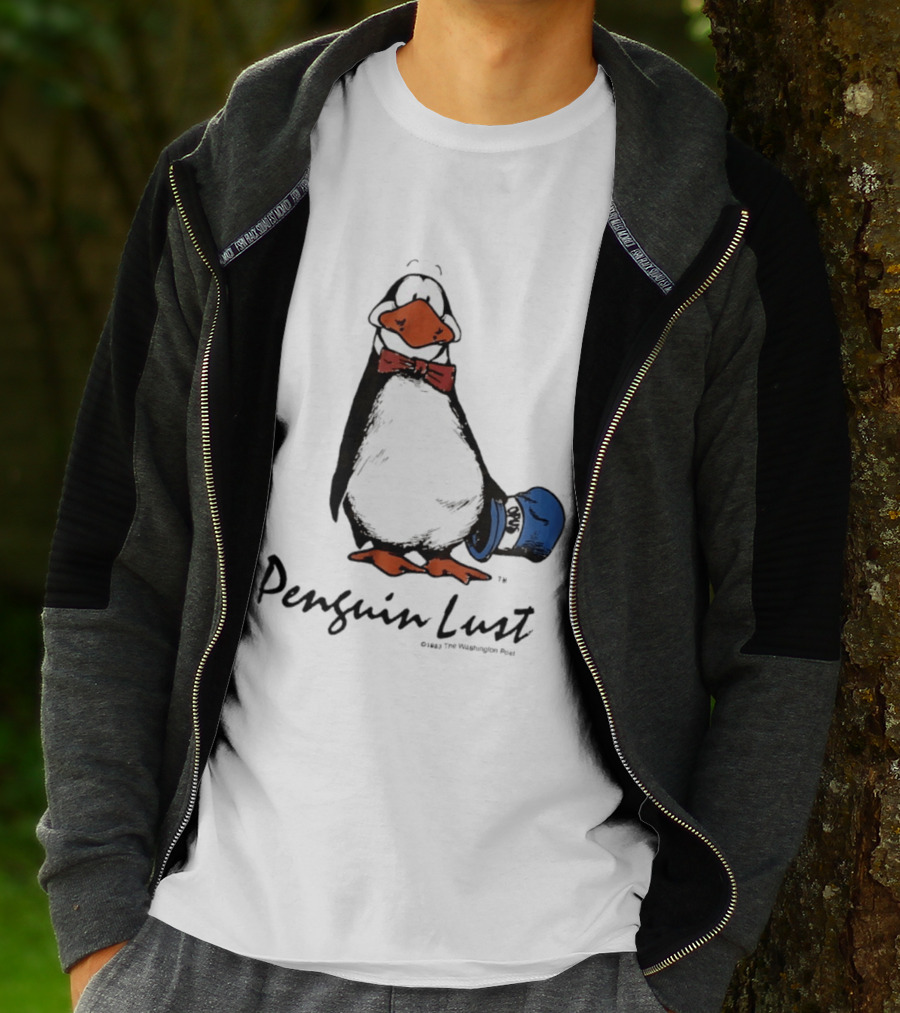 Opus The Penguin Lust 1983 Washington Post T-Shirt