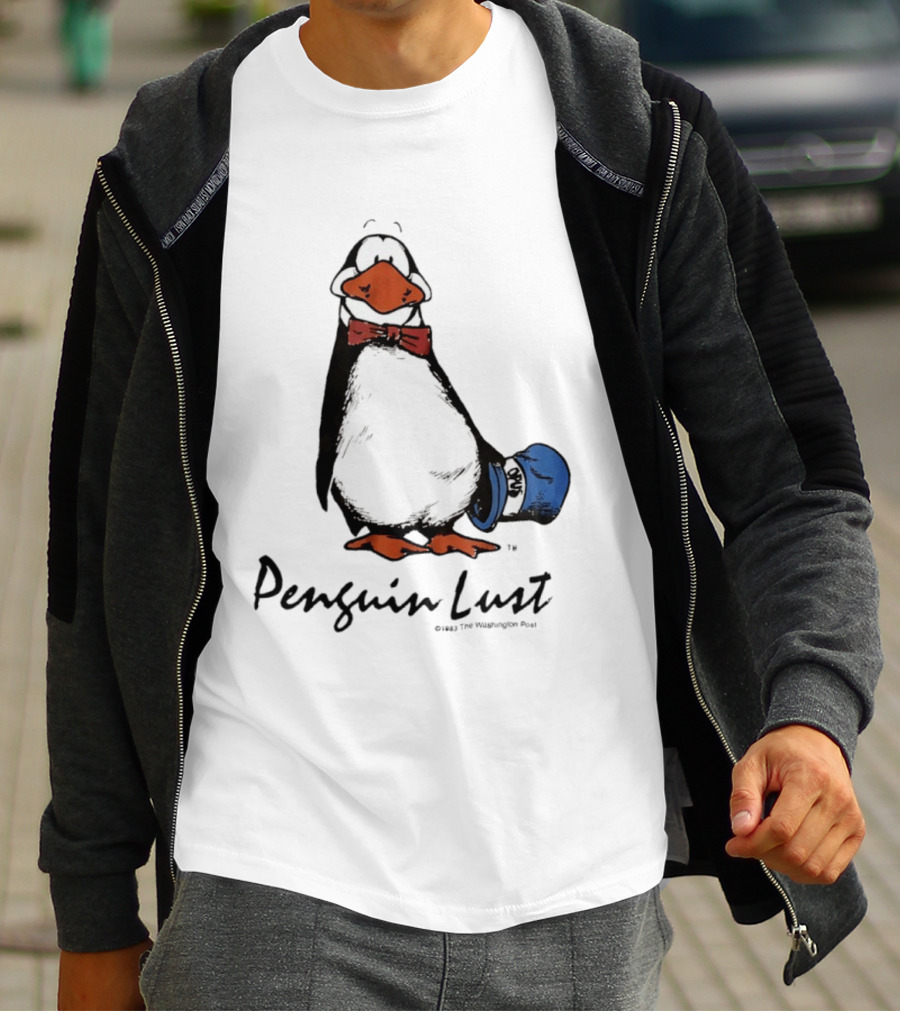 Opus The Penguin Lust 1983 Washington Post T-Shirt
