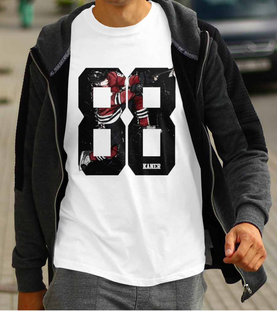 Patrick Kane 88 Chicago Blackhawks Kaner 2026 NHL Hockey T-Shirt