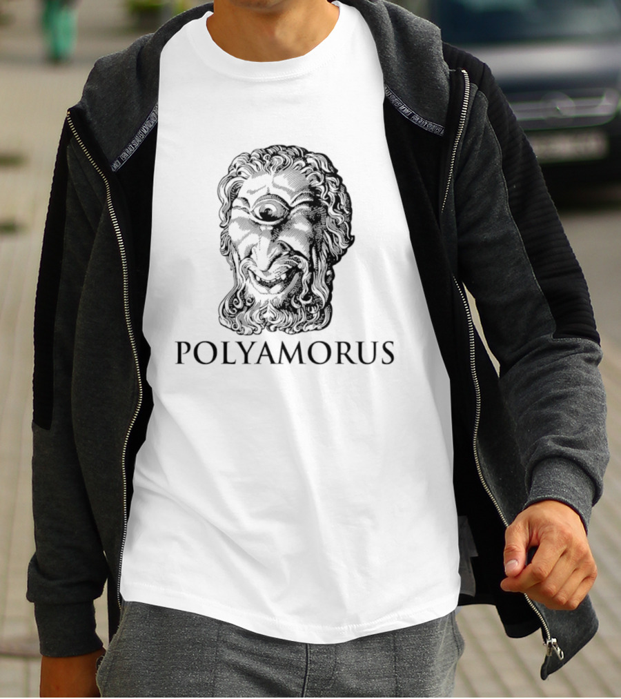 Polyamorus Cyclops Face Mythology T-Shirt