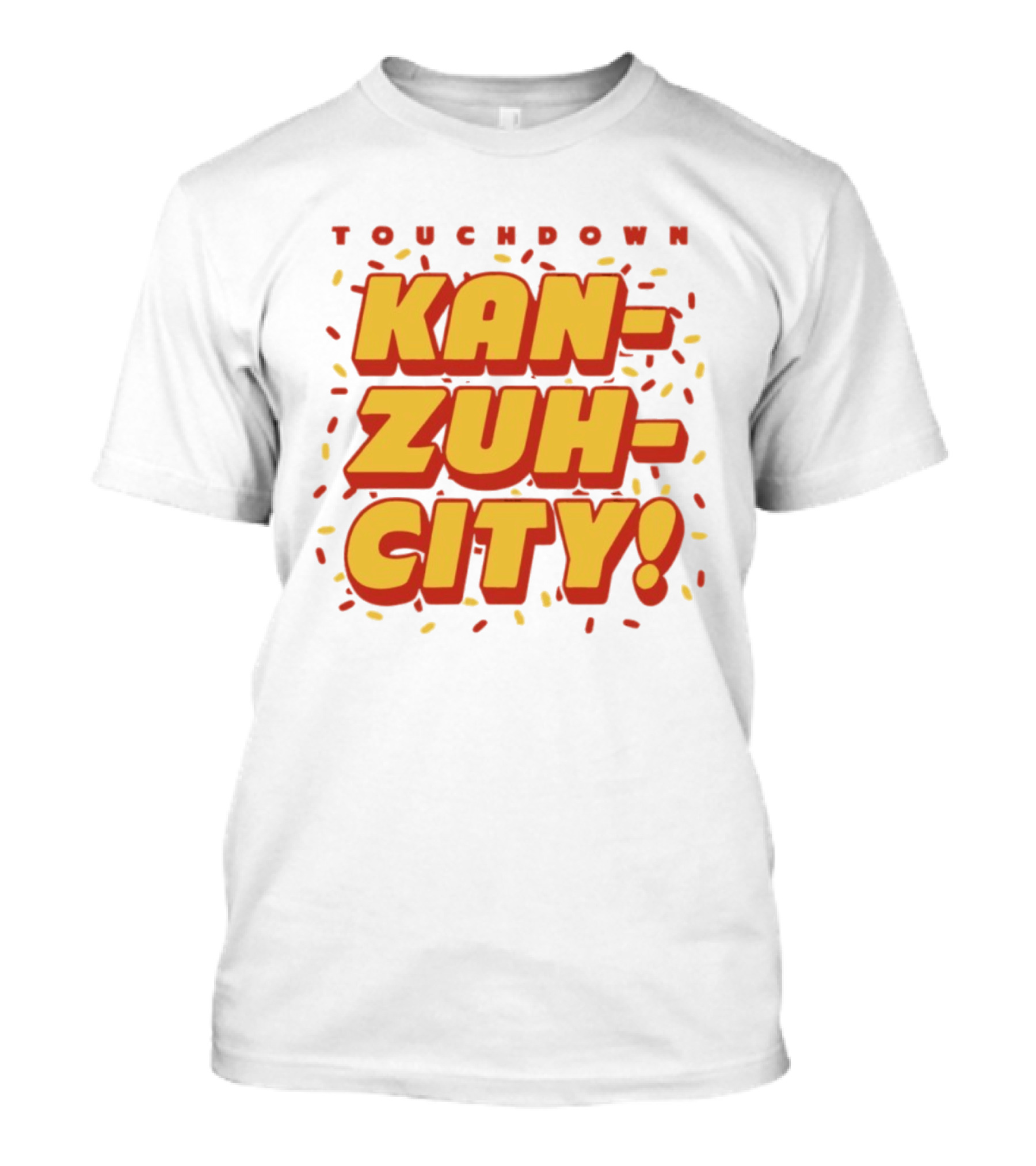 Touchdown Kan Zuh City Kansas City Chiefs Football 2026 T-Shirt