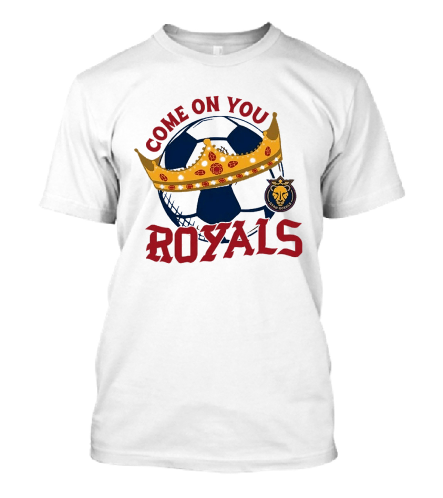 Come On You Royals Soccer Crown Lion T-Shirt