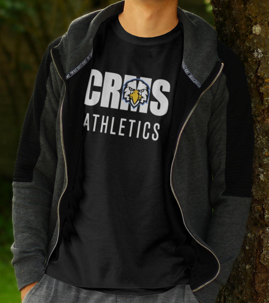 CRMS Athletics Eagle Emblem Canyon Ridge Motif T-Shirt