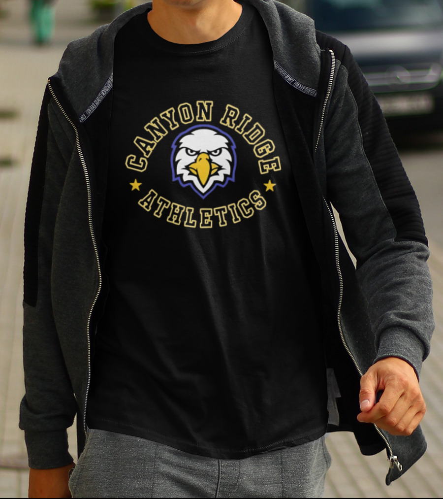 Canyon Ridge Eagles Athletics Star T-Shirt