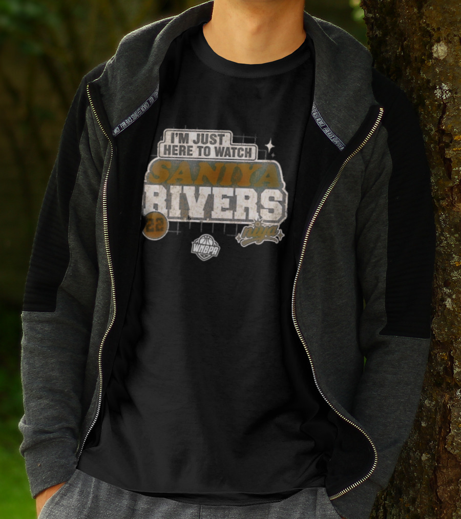 Saniya Rivers 22 Connecticut Sun WNBA Basketball Fans T-Shirt