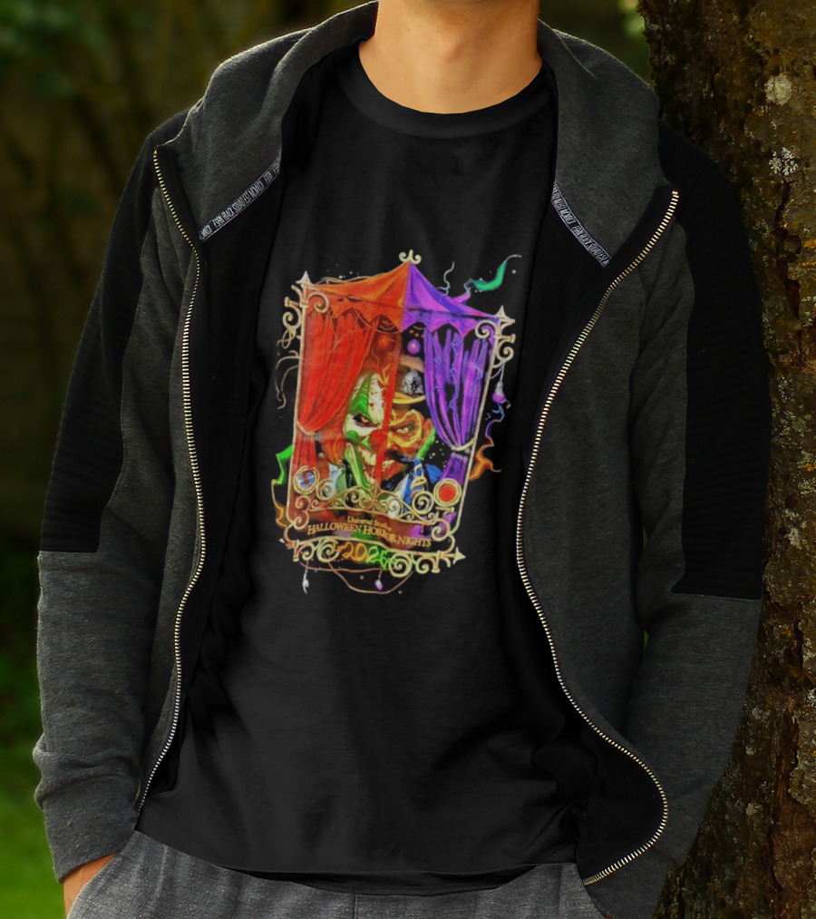 Jack The Clown Dr. Oddfellow Universal Studios Halloween Horror Nights 2026 T-Shirt