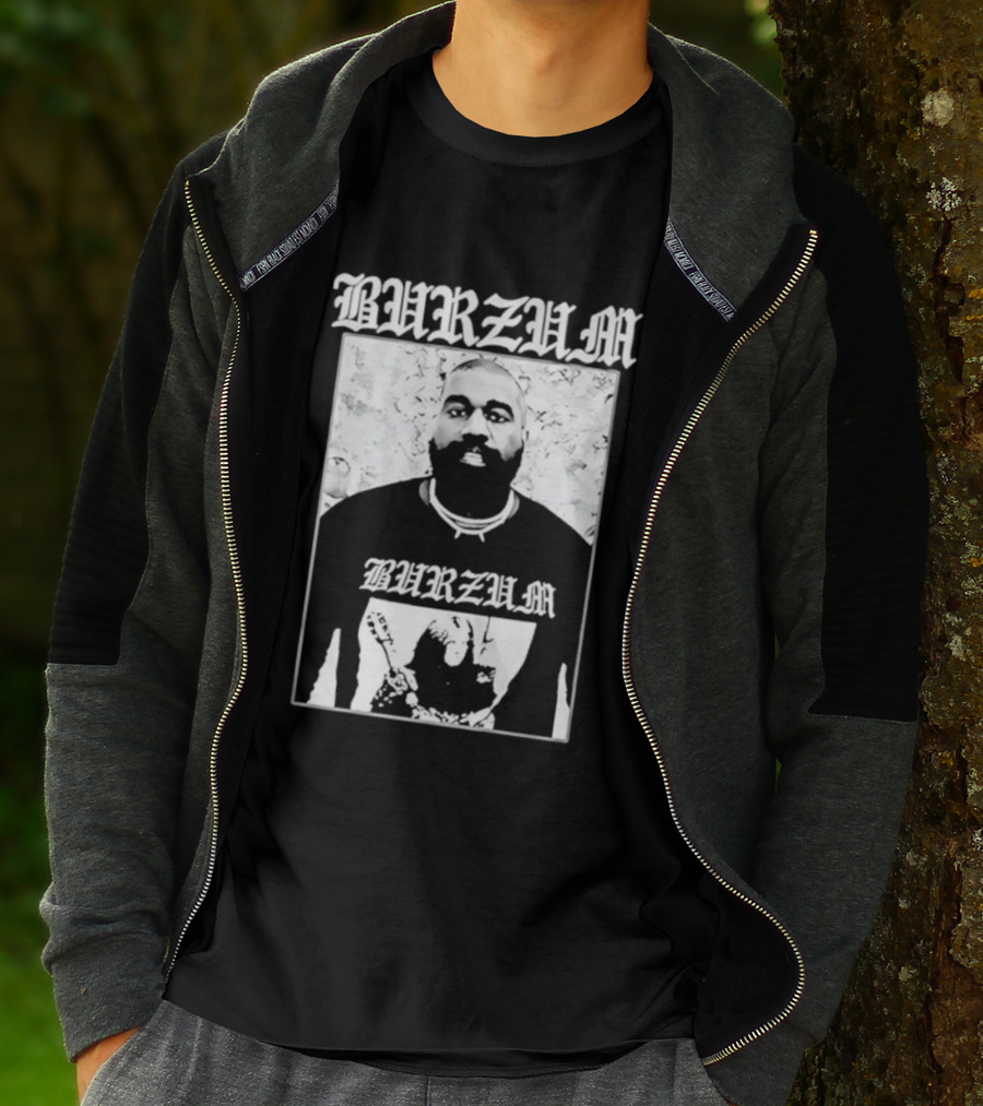 Kanye West Burzum Black Metal T-Shirt