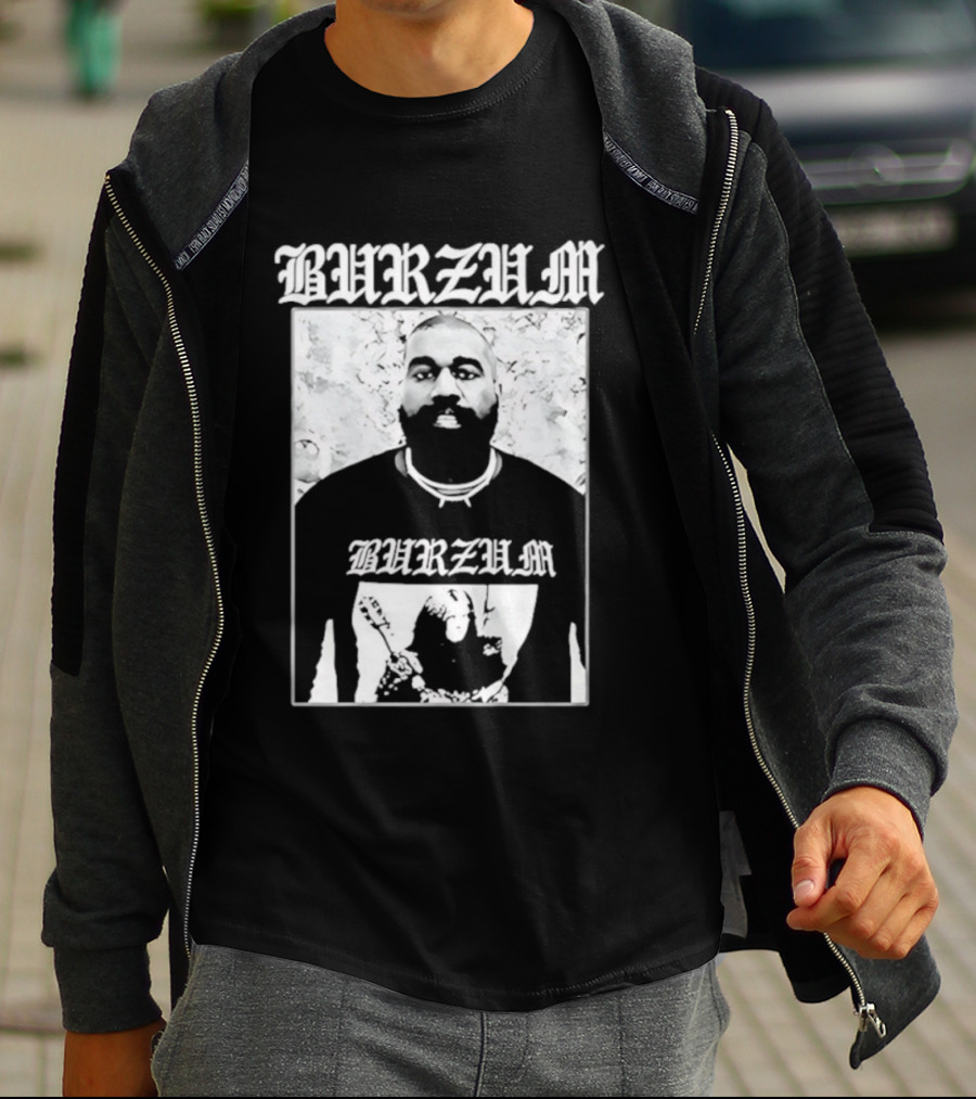 Kanye West Burzum Black Metal T-Shirt