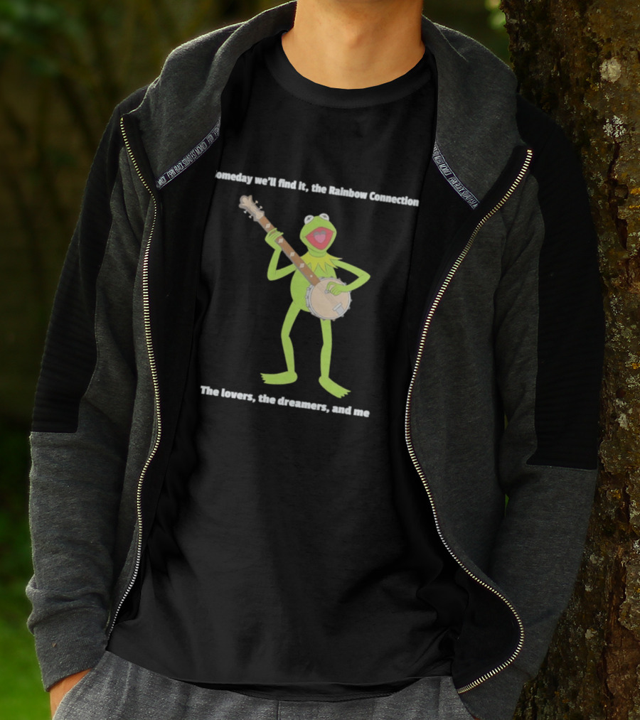 Someday We'll Find It The Rainbow Connection The Lovers The Dreamers And Me Kermit The Frog Banjo T-Shirt