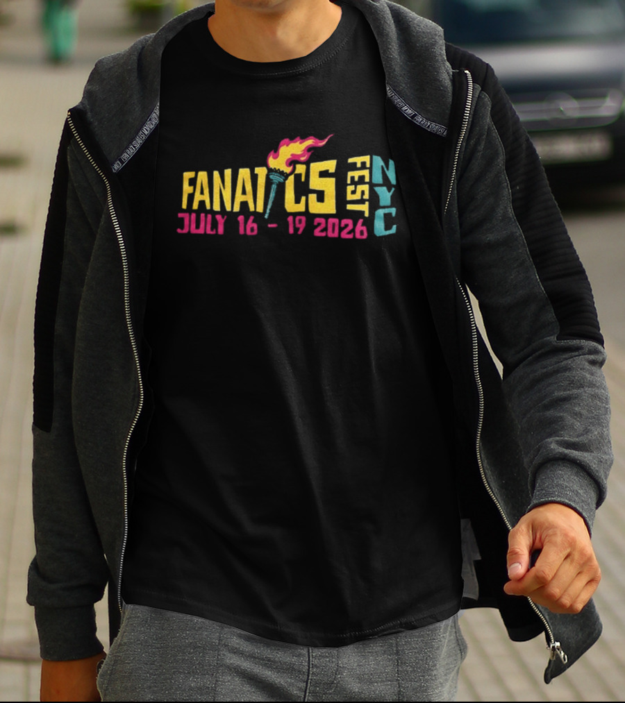 Fanatics Fest NYC July 16 19 2026 Exclusive T-Shirt